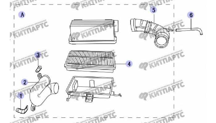 Фильтр воздушный (российская сборка) Great Wall Safe (SUV G5)