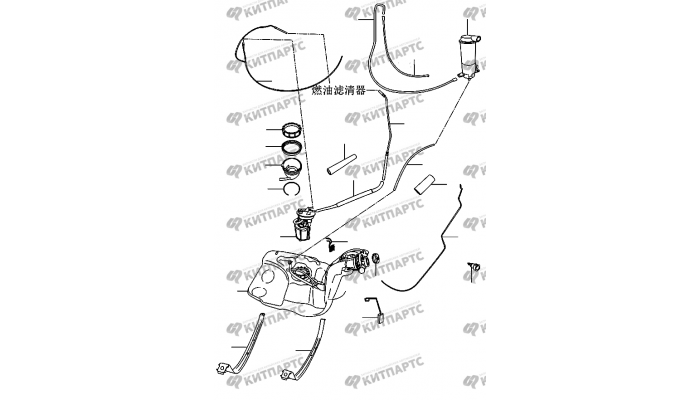 Топливная система Chery Amulet (A15)