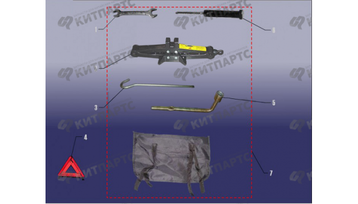 Дорожные инструменты Chery Fora (A21)